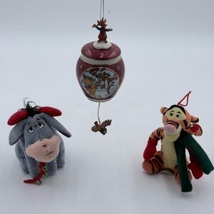 Disney Holiday Ornament Set - Red, Gray, Orange